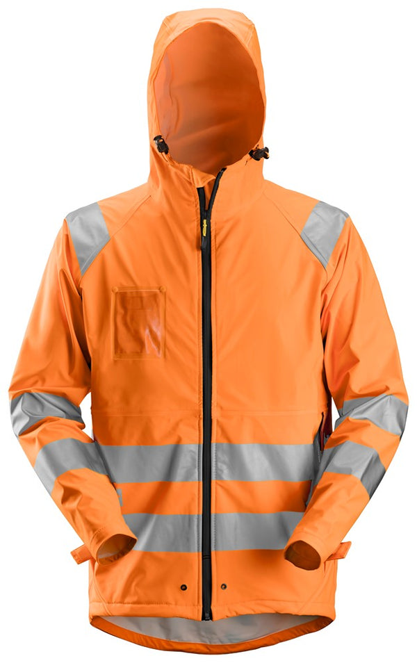 Snickers 8233 Regen Jack PU High Visibility