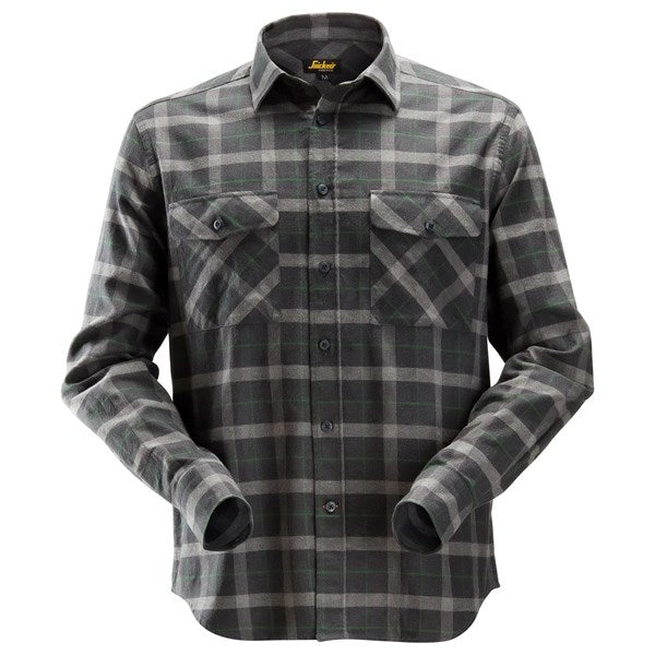 snickers 8516 AW. Flannel Check LS Shirt