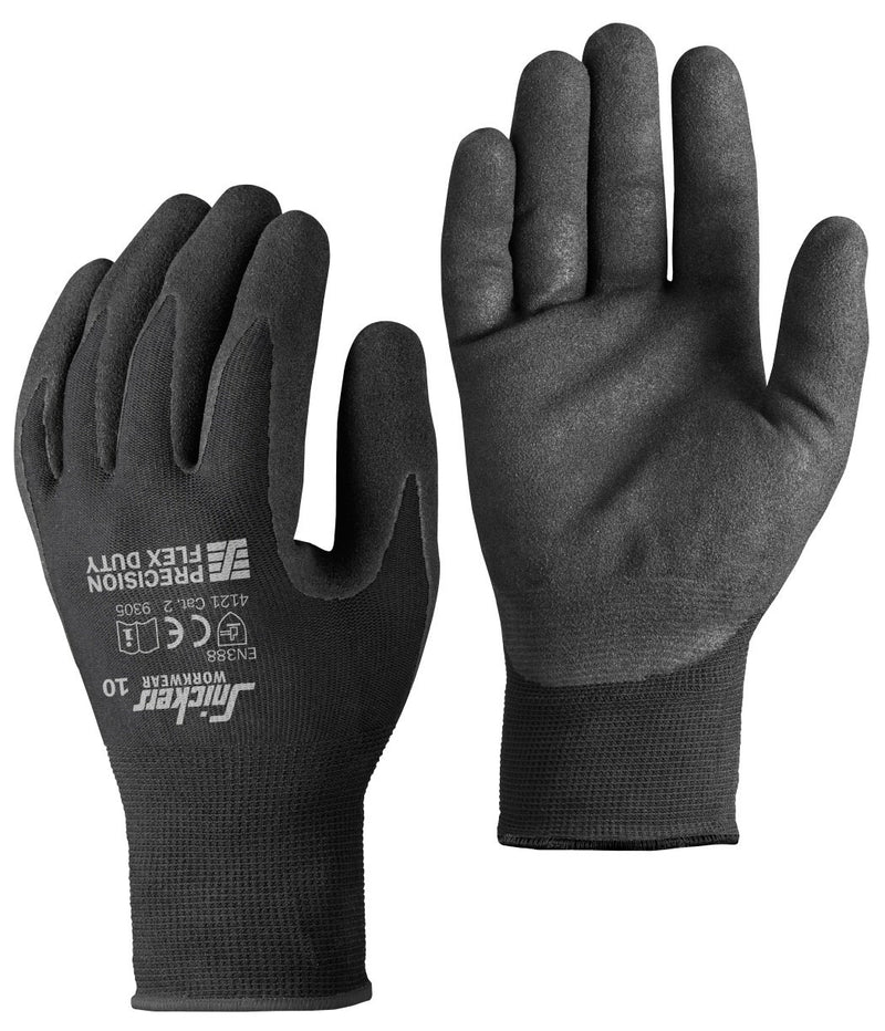 Snickers 9305 Precision Flex Duty Gloves (10 paar) - Allround model - Snickers Werkkledij